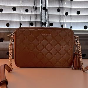 Michael Kors Burnt Orange/Brown Purse